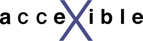 acceXible logo